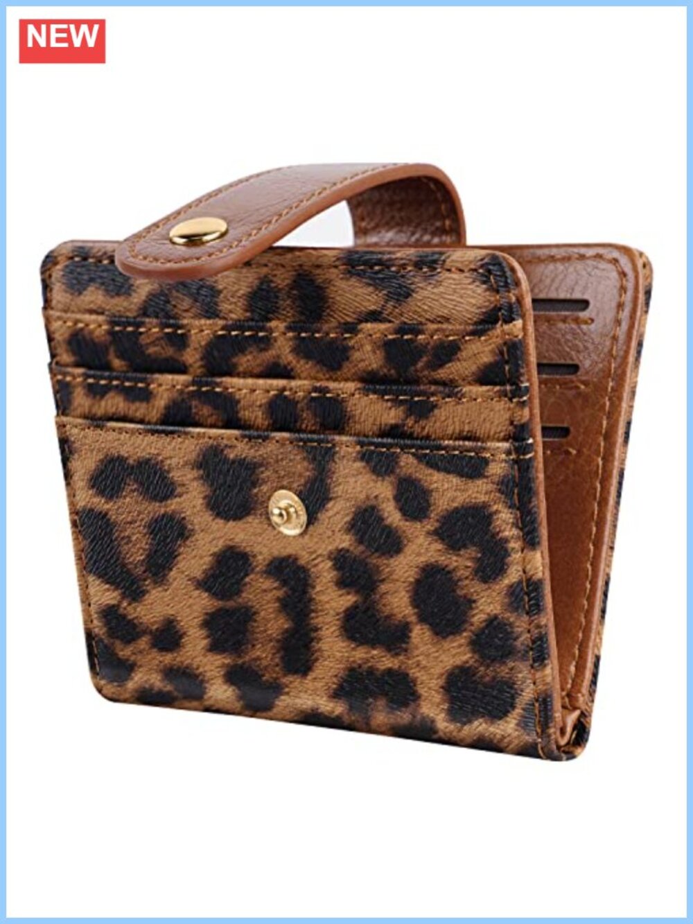 Slim Minimalist Bifold Wallet RFID Blocking Credit Card Holder